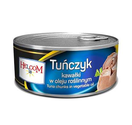 Helcom tuńczyk w kawałku olej 170g /24